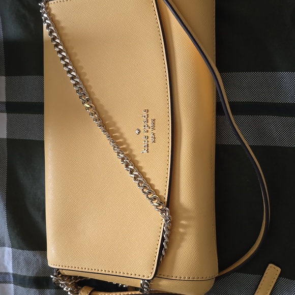 Kate Spade Mustard Crossbody Bag - Picture 1 of 2